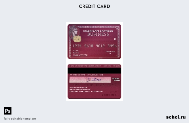 цифровая загрузка шаблона карты Business Plum USA BB&T Corp. банка Amex